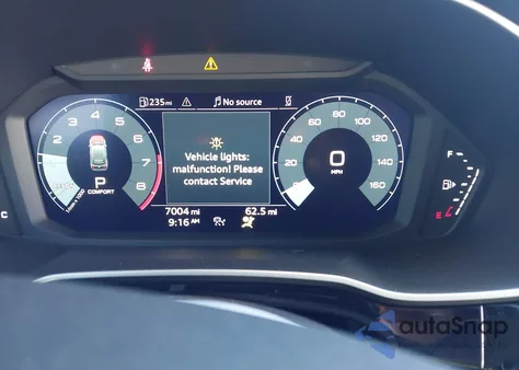 2024 Audi Q3 Premium 45 Tfsi S Line Quattro Tiptronic from USA, damaged, VIN WA1DECF31R1204118